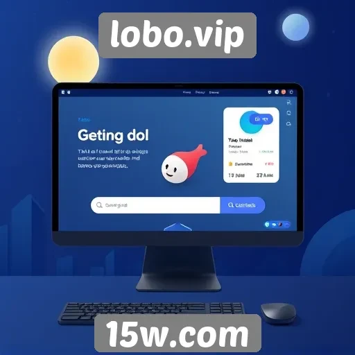 Análise da interface de usuário do site lobo.vip